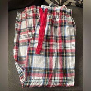 Plaid pajamas pants